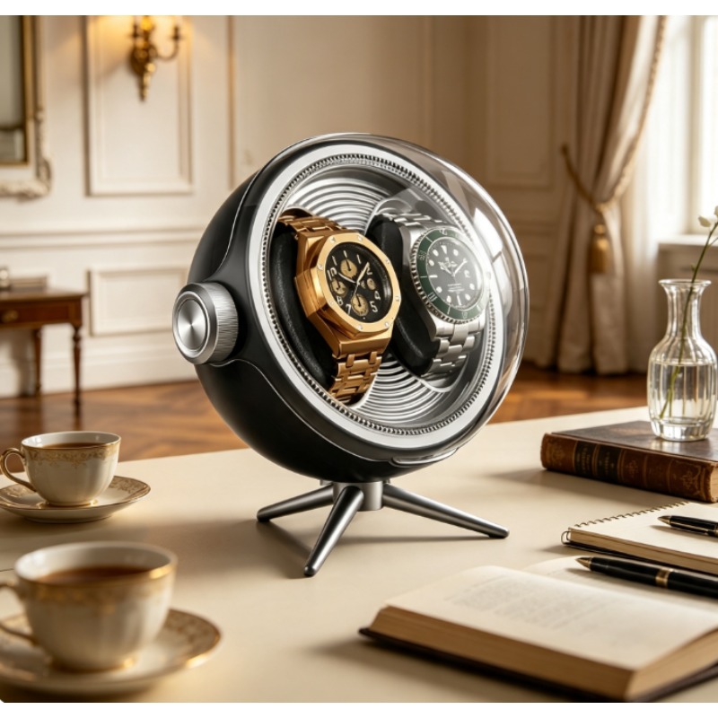 Zero Luxury Watch - Sıfır Manyetizmalı Otomatik Saat Sarıcı, Mekanik