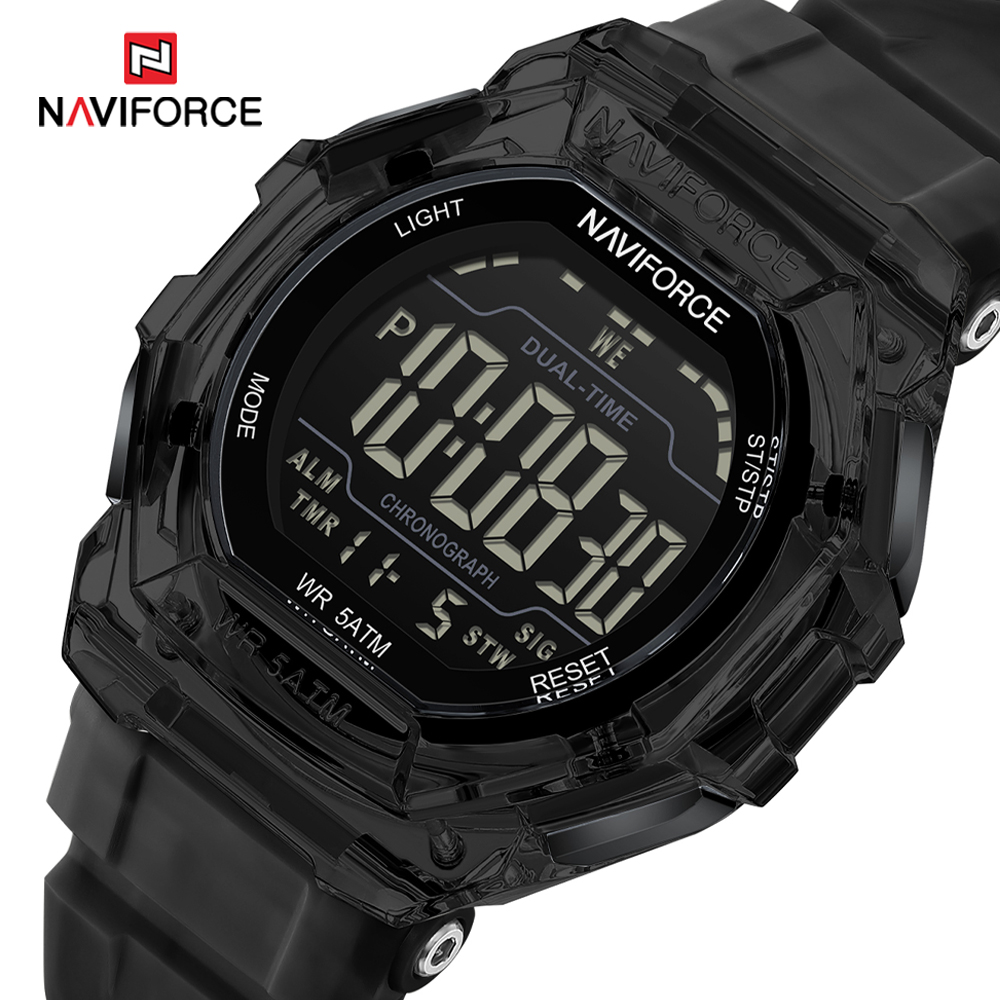 Field Watch Military - NAVIFORCE Çok Fonksiyonlu Erkek LED Dijital