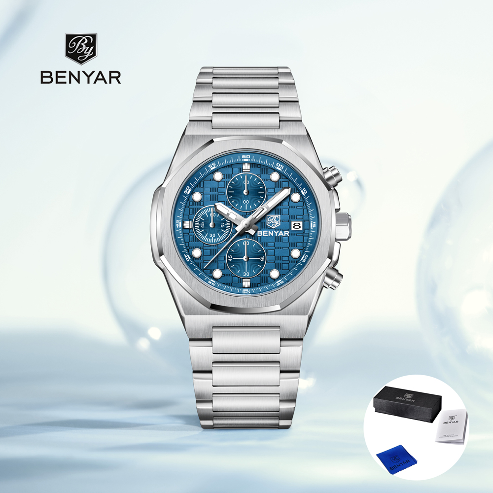 Luxury Watch Business - 2025 Yeni BENYAR Erkek Saatleri Lüks