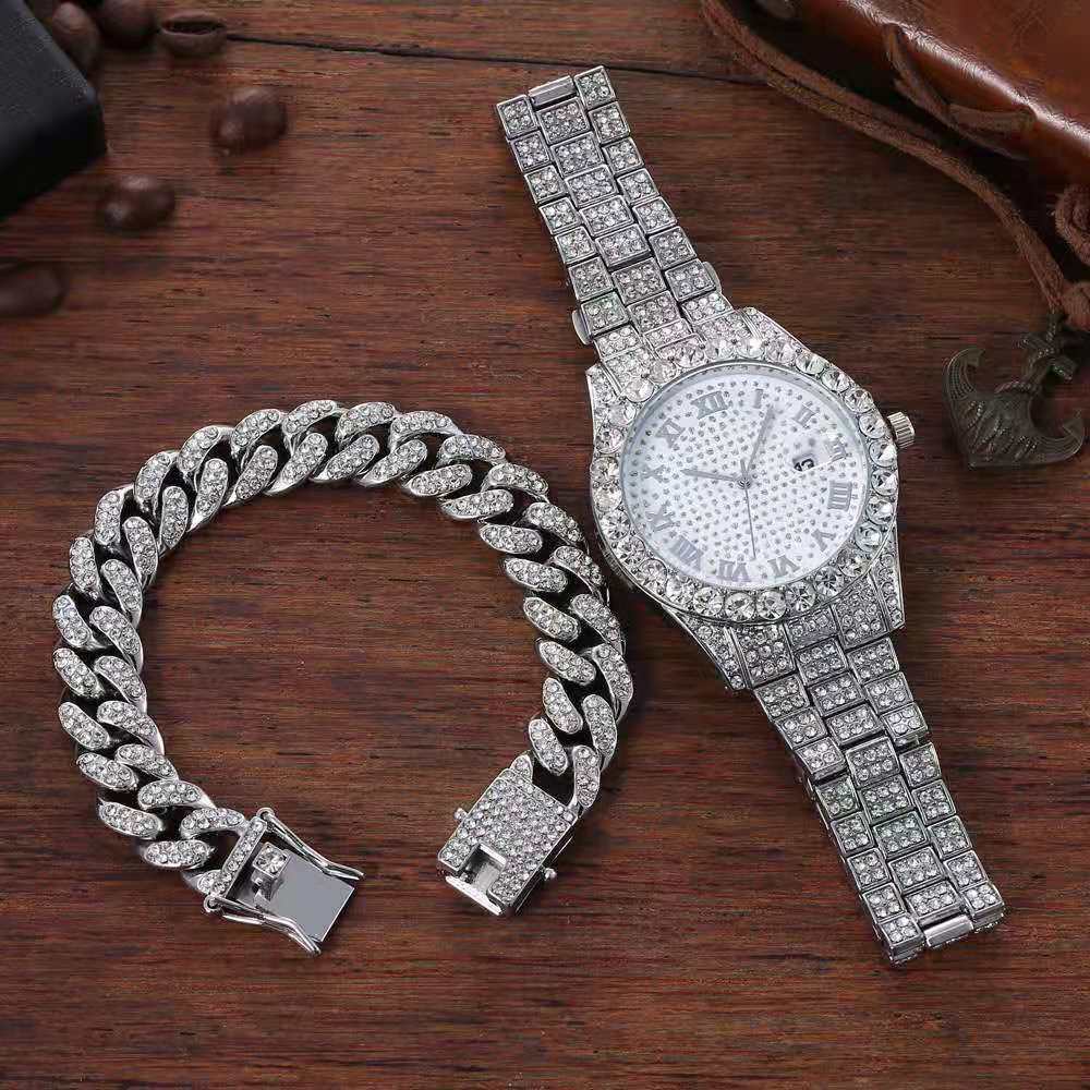 Luxury Watch Miami - Yeni Altın Rengi Saat ve Bileklik