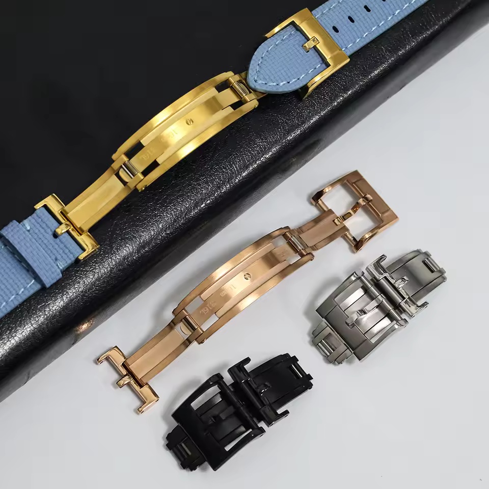 Luxury Watch Grade - Delug 16mm 18mm için Premium Yaylı