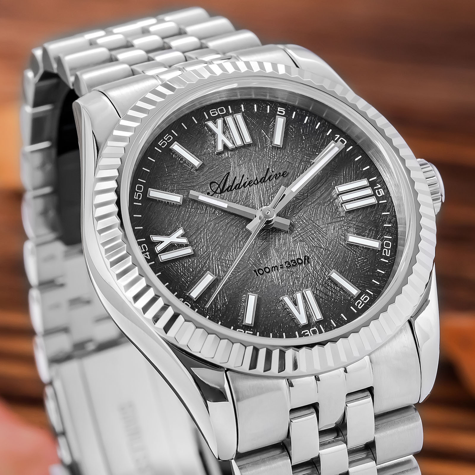 Luxury Watch Makes - ADDIESDIVE Japonya VH31 Safir Cam Saat
