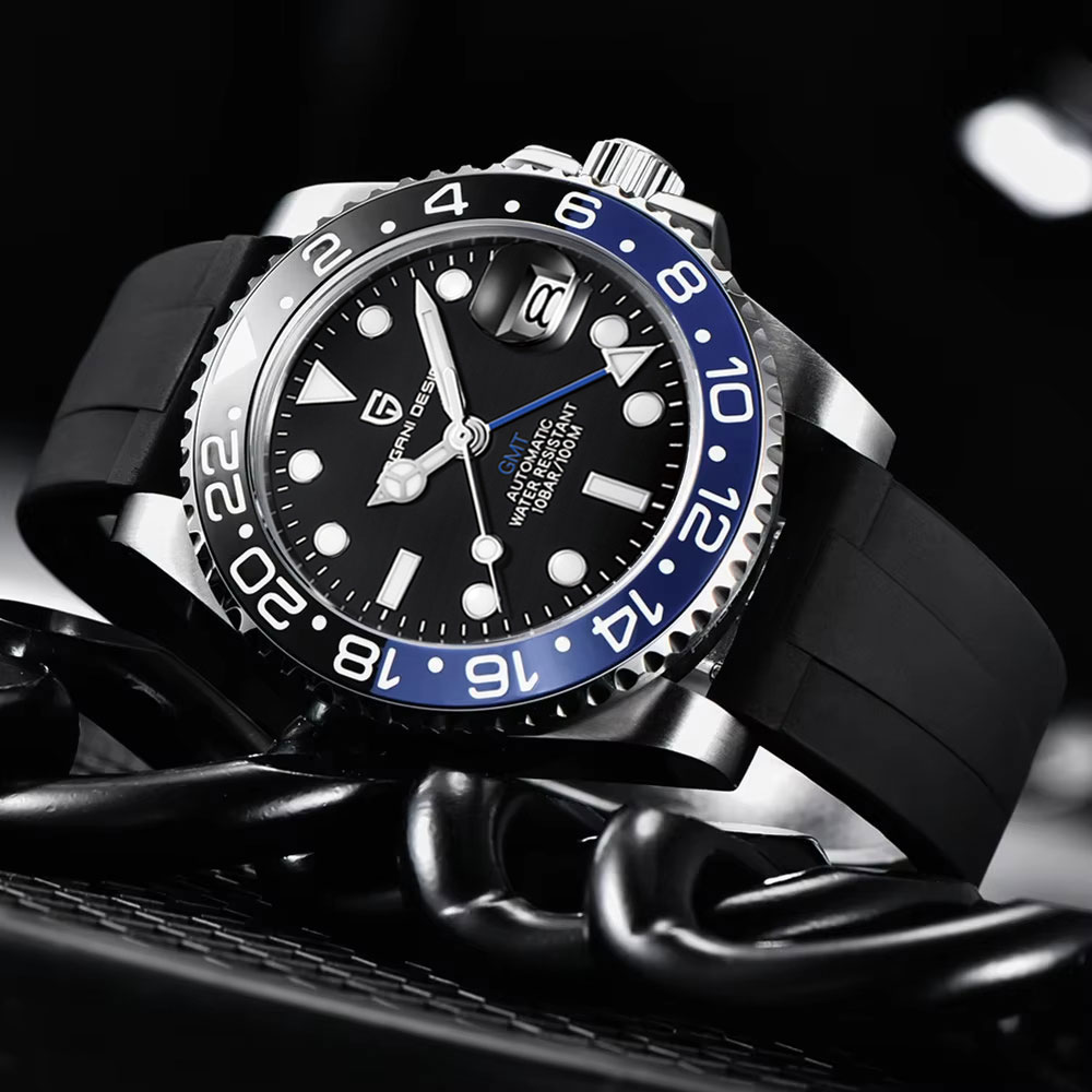 Cartier Watch Tank - PAGANI TASARIM 40mm GMT erkek Mekanik