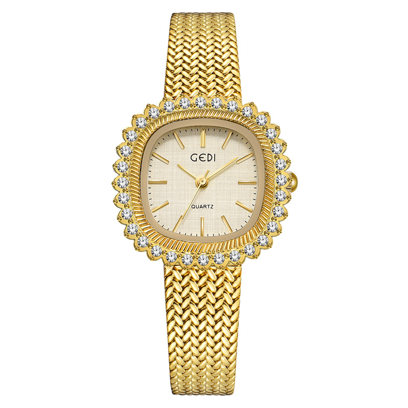 Luxury Watch Grade - Kadın Izle Marka Ortaçağ Buğday Altın