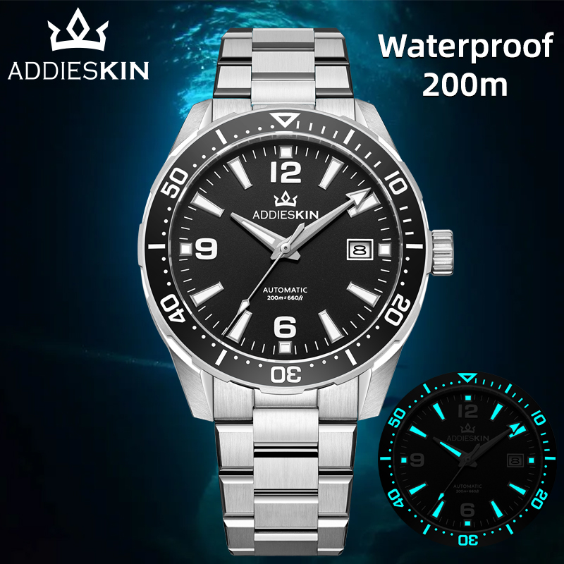 Luxury Watch Grade - AddiesKin K009 Yüksek Kalite Siyah Seramik