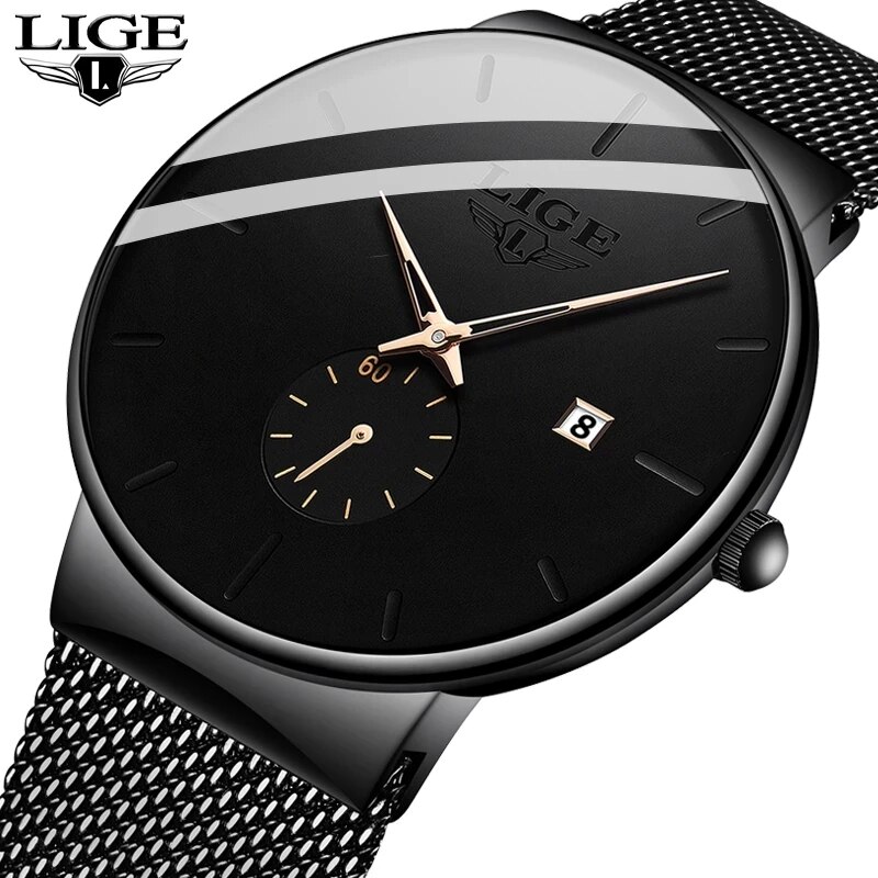 Luxury Watch Maker - LIGE moda Mens saatler üst marka