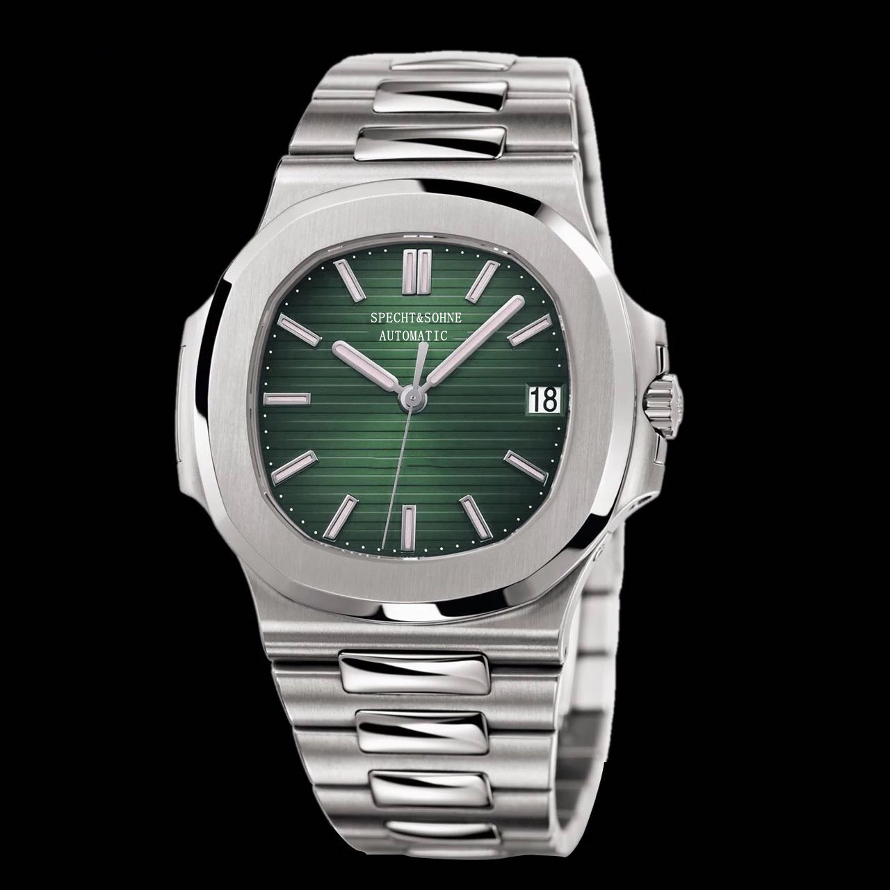 Luxury Watch With Green Dial - SPECHT & SOHNE 2025 Erkekler Için