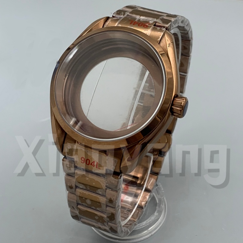 40MM NH35 Parlak Bezel Gül Alt - Bronze Case Watch incelemesi ve fiyatı