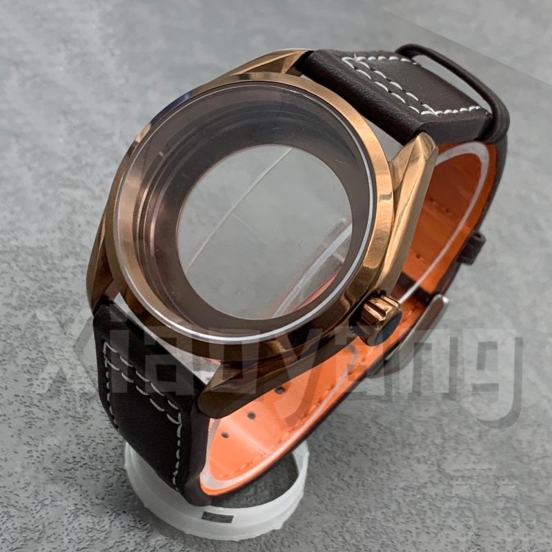 40MM NH35 Parlak Bezel Gül Alt - Bronze Case Watch incelemesi ve fiyatı