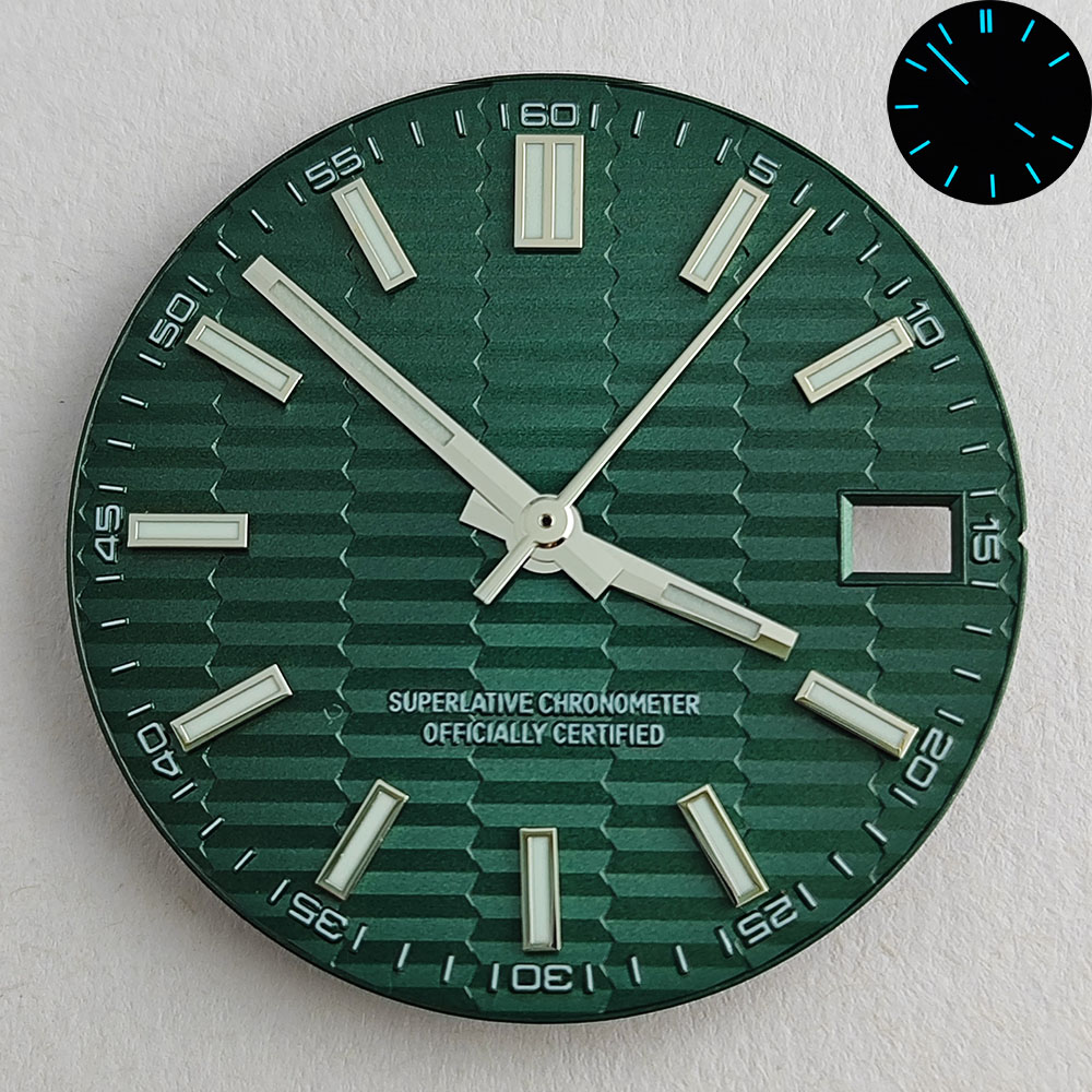 28.5mm NH35 kadranı NH35 ibrel - Luxury Watch With Green Dial incelemesi ve fiyatı