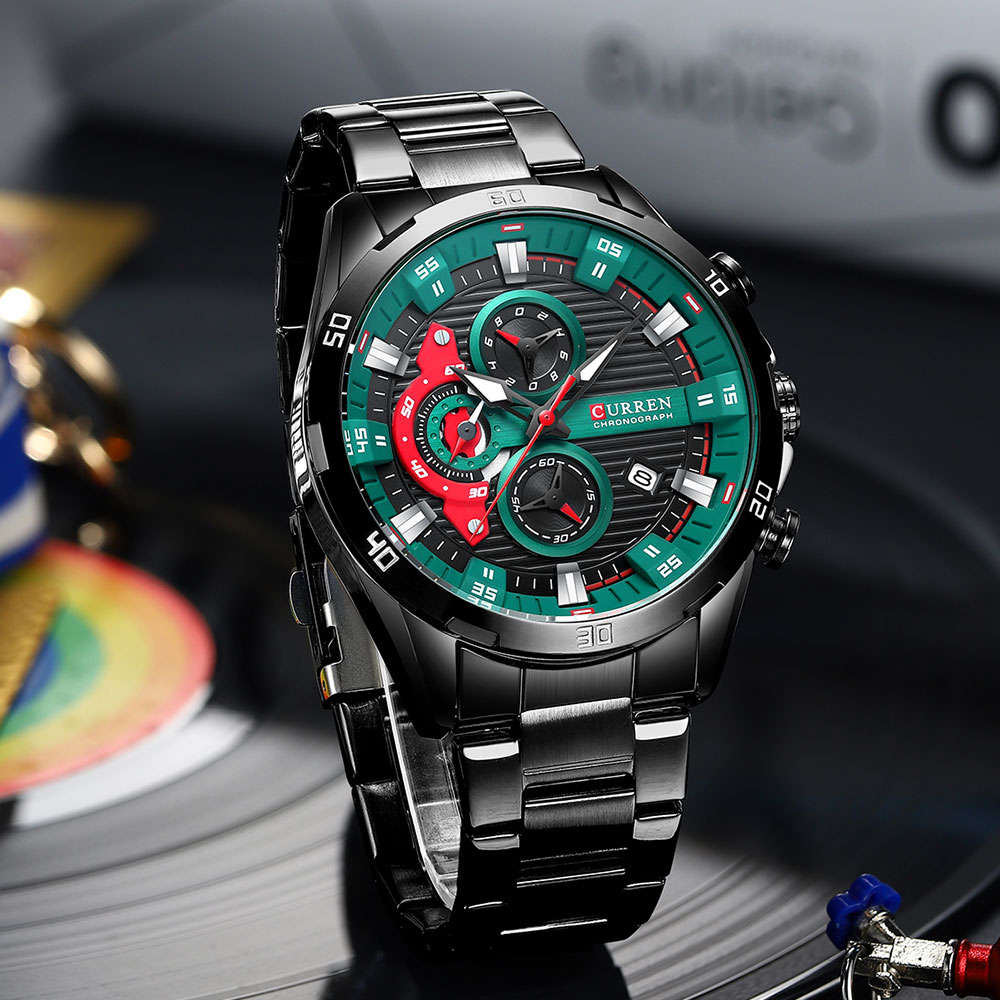 Saatler için erkekler CURREN a - Luxury Watch Maker incelemesi ve fiyatı
