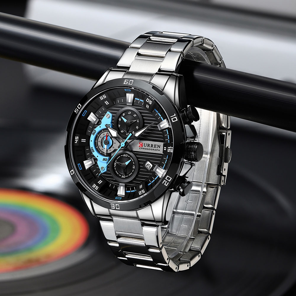Saatler için erkekler CURREN a - Luxury Watch Maker incelemesi ve fiyatı
