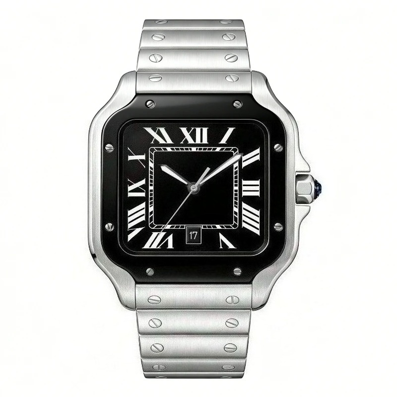 Yeni Lüks Erkek Kuvars Saat Kl - Luxury Watch Cartier incelemesi ve fiyatı