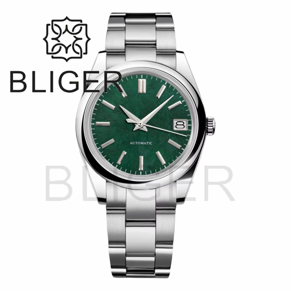 BLIGER 36mm39mm Özel logo Yeşi - Luxury Watch With Green Dial incelemesi ve fiyatı