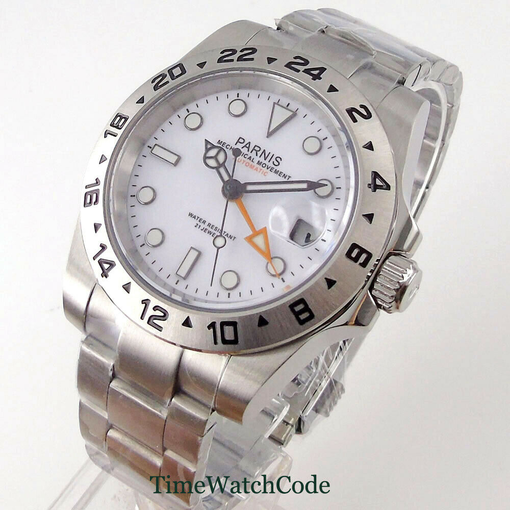 40 40mm safir cam otomatik erk - Gmt Dual Timezone Watch incelemesi ve fiyatı