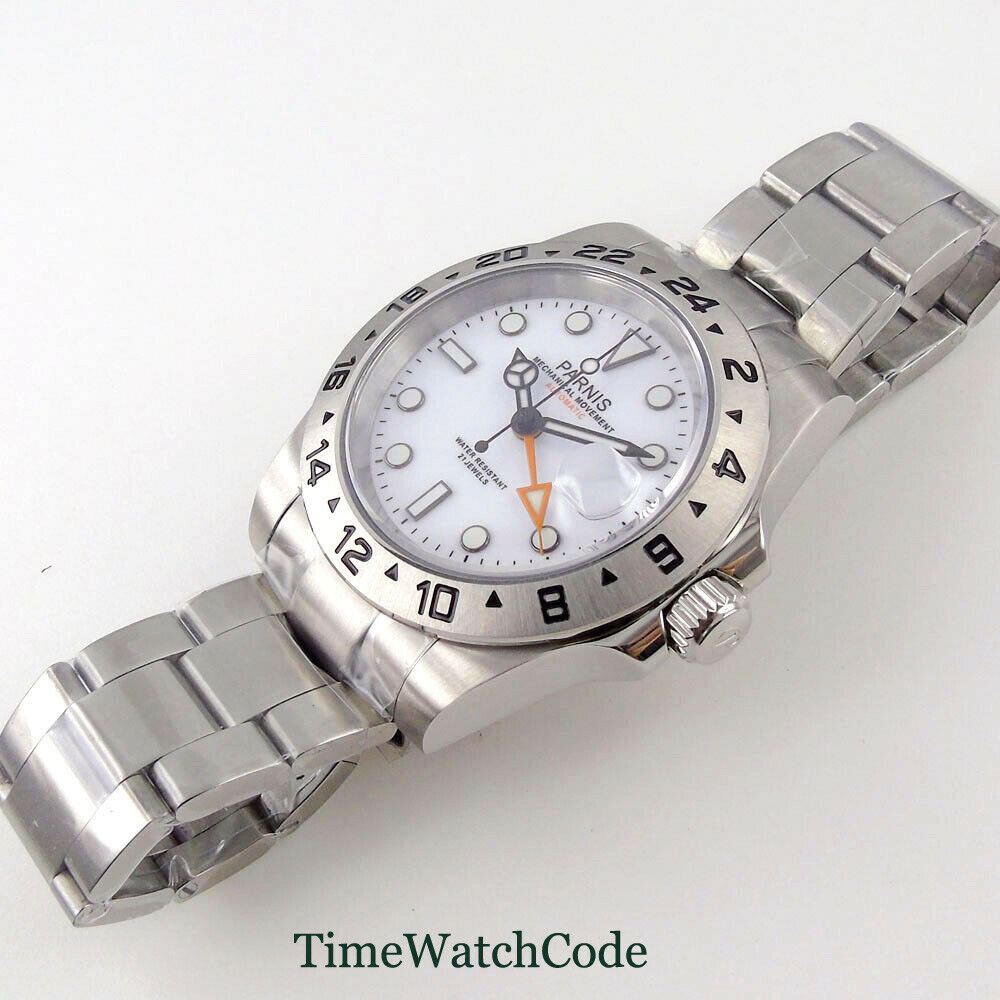 40 40mm safir cam otomatik erk - Gmt Dual Timezone Watch incelemesi ve fiyatı