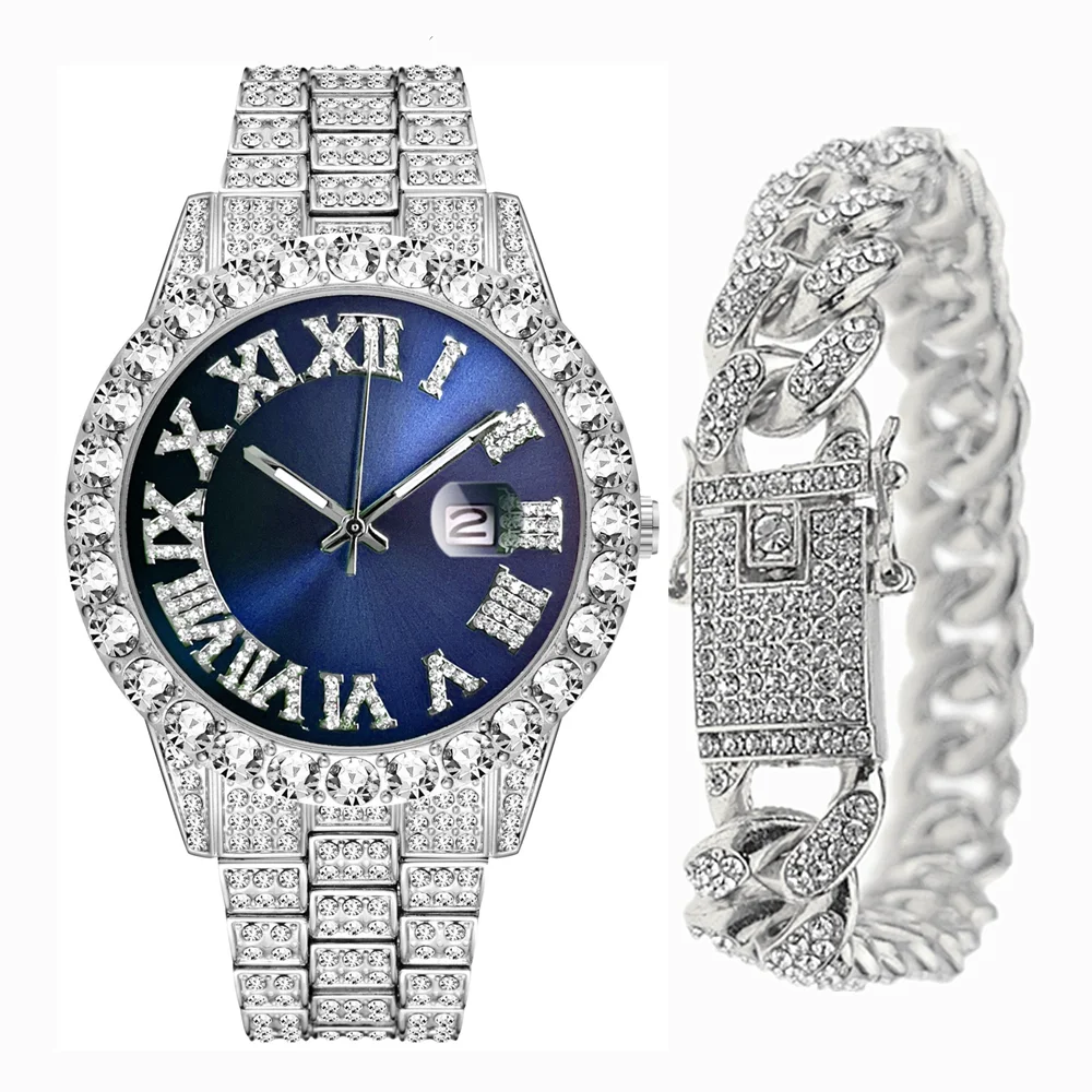 Tam Buzlu Kaplama Bilezik Erke - Luxury Watch Miami incelemesi ve fiyatı