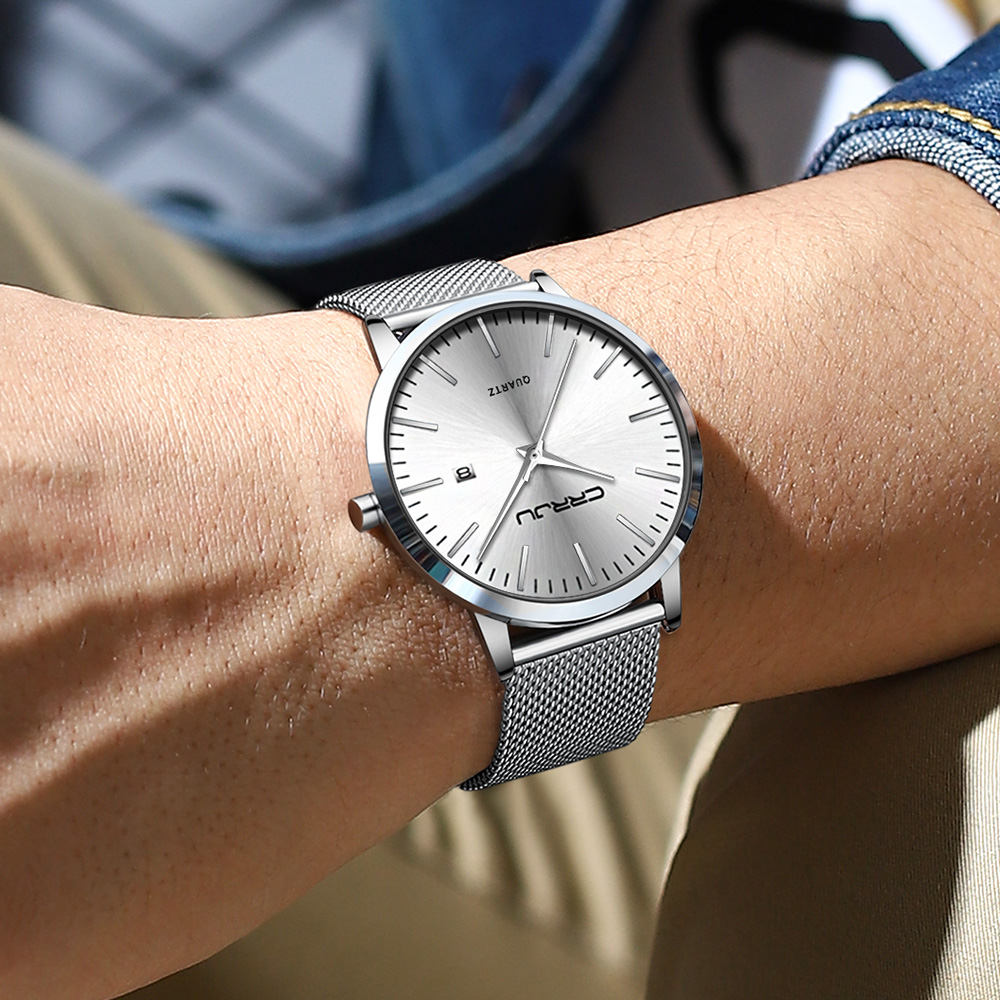 CRRJU yeni moda erkek saatler  - Luxury Watch Maker incelemesi ve fiyatı
