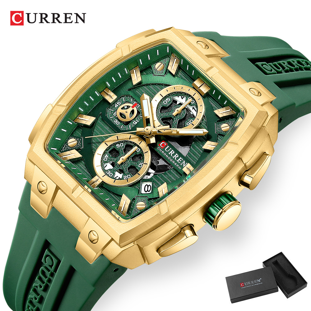 CURREN Lüks Vintage Erkek Spor - Luxury Watch Business incelemesi ve fiyatı