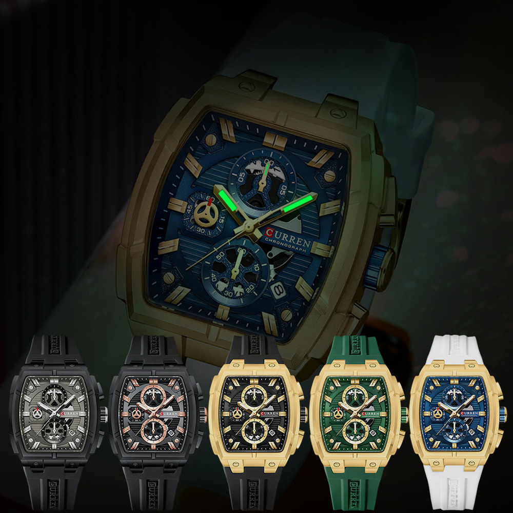 CURREN Lüks Vintage Erkek Spor - Luxury Watch Business incelemesi ve fiyatı