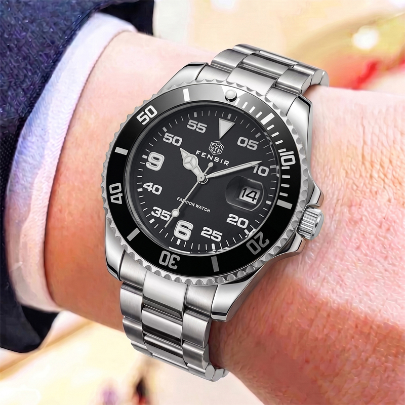 Tek yönde dönen çerçeveli, su  - Luxury Watch Makes incelemesi ve fiyatı