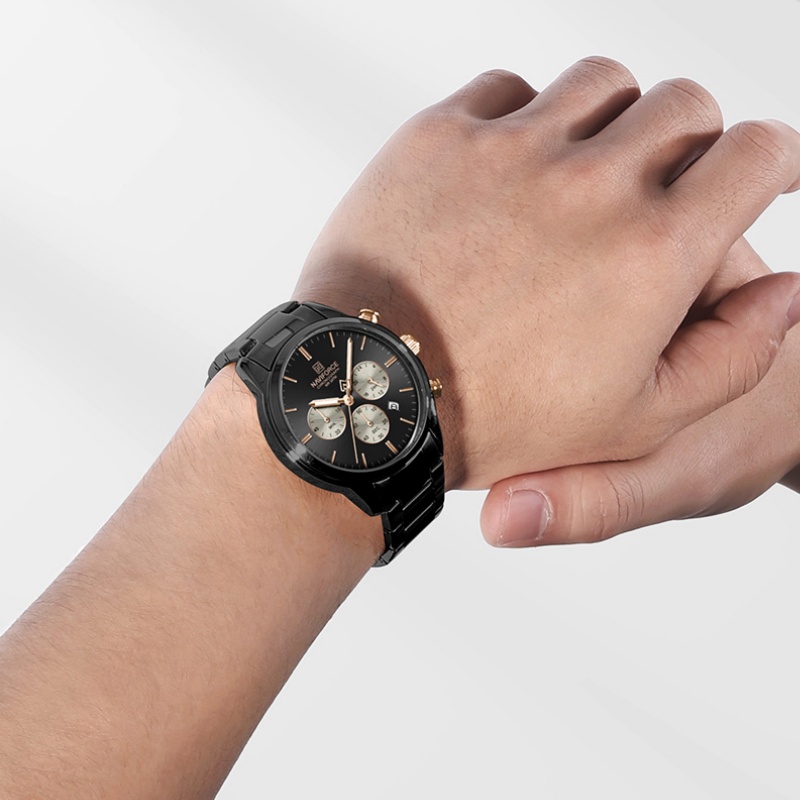 NAVIFORCE Erkek Kuvars Kronogr - Luxury Watch Men incelemesi ve fiyatı