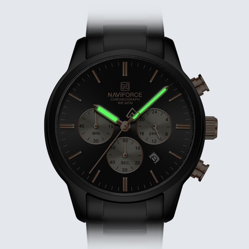 NAVIFORCE Erkek Kuvars Kronogr - Luxury Watch Men incelemesi ve fiyatı