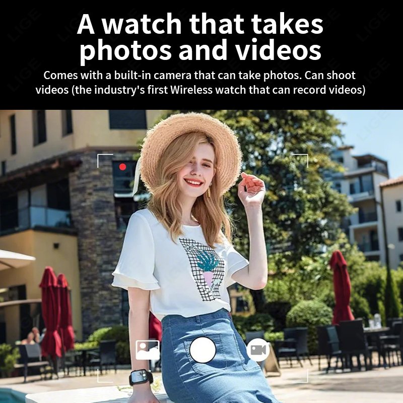LIGE 512MB Kamera Akıllı Saat  - Luxury Watch Makes incelemesi ve fiyatı