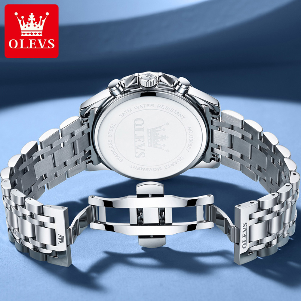 OLEVS 3653 Marka Ay Evresi Tak - Luxury Watch Maker incelemesi ve fiyatı
