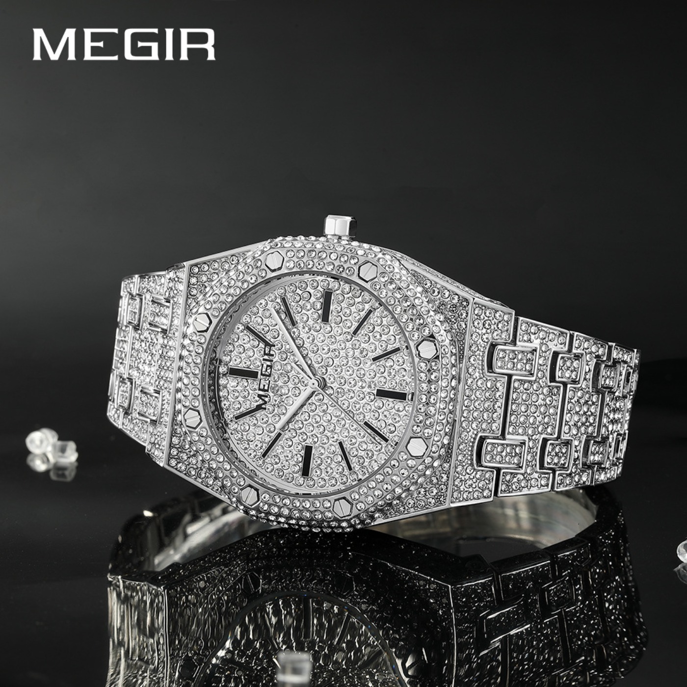 MEGIR Lüks Kuvars Taklidi İzle - Luxury Watch Business incelemesi ve fiyatı