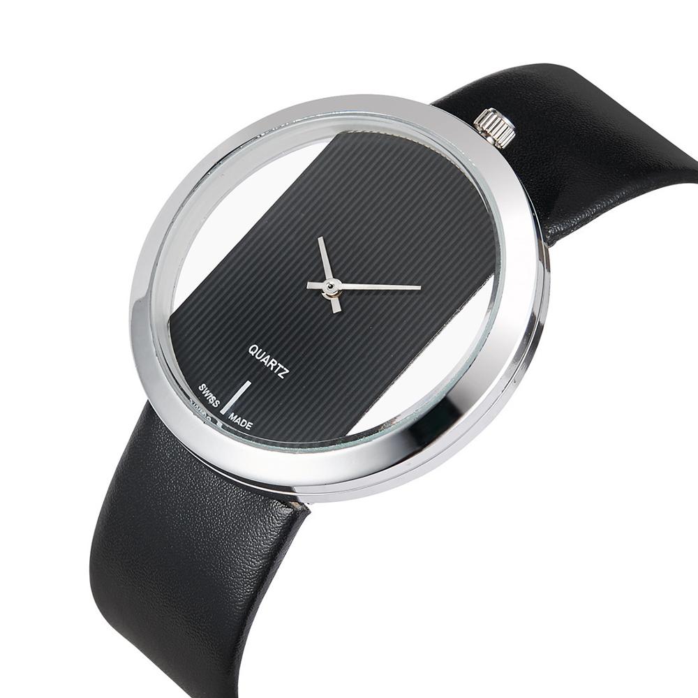 Kadın saatler Top marka lüks H - Luxury Watch With Leather Strap incelemesi ve fiyatı
