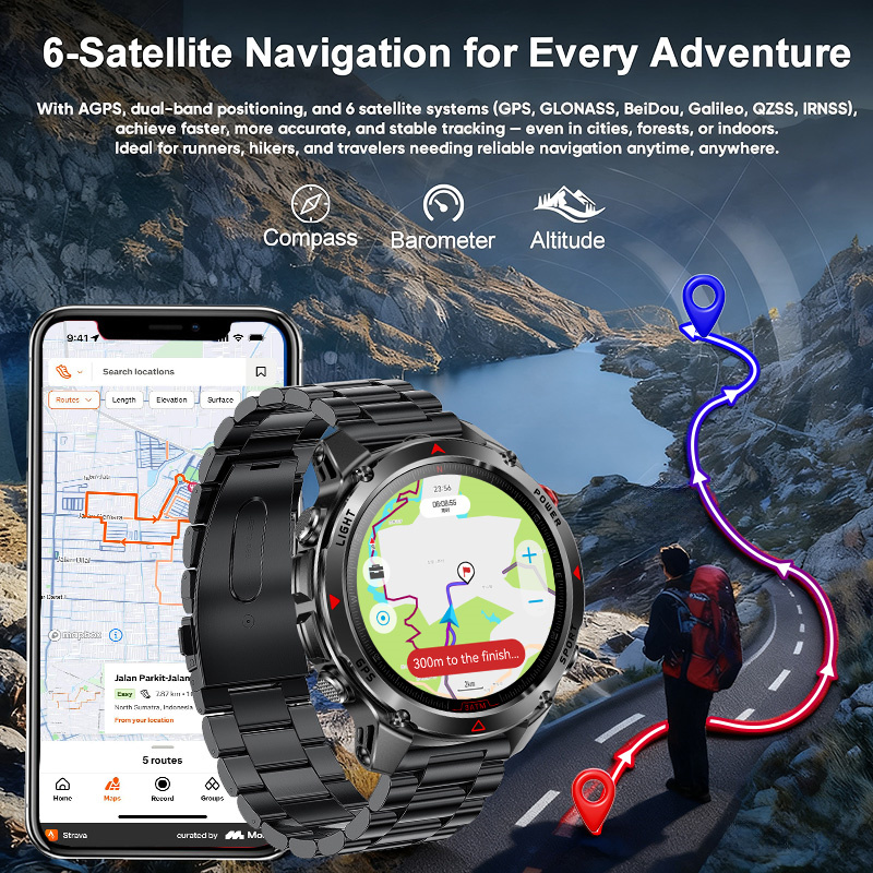 T-Rex 3 Pro Askeri Sınıf AGPS  - Gmt Dual Timezone Watch incelemesi ve fiyatı