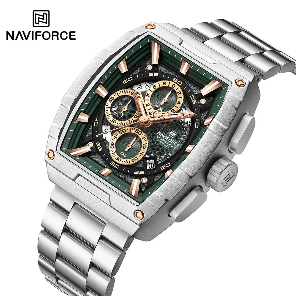 NAVIFORCE Lüks Tonneau Kuvars  - Luxury Watch Hublot incelemesi ve fiyatı
