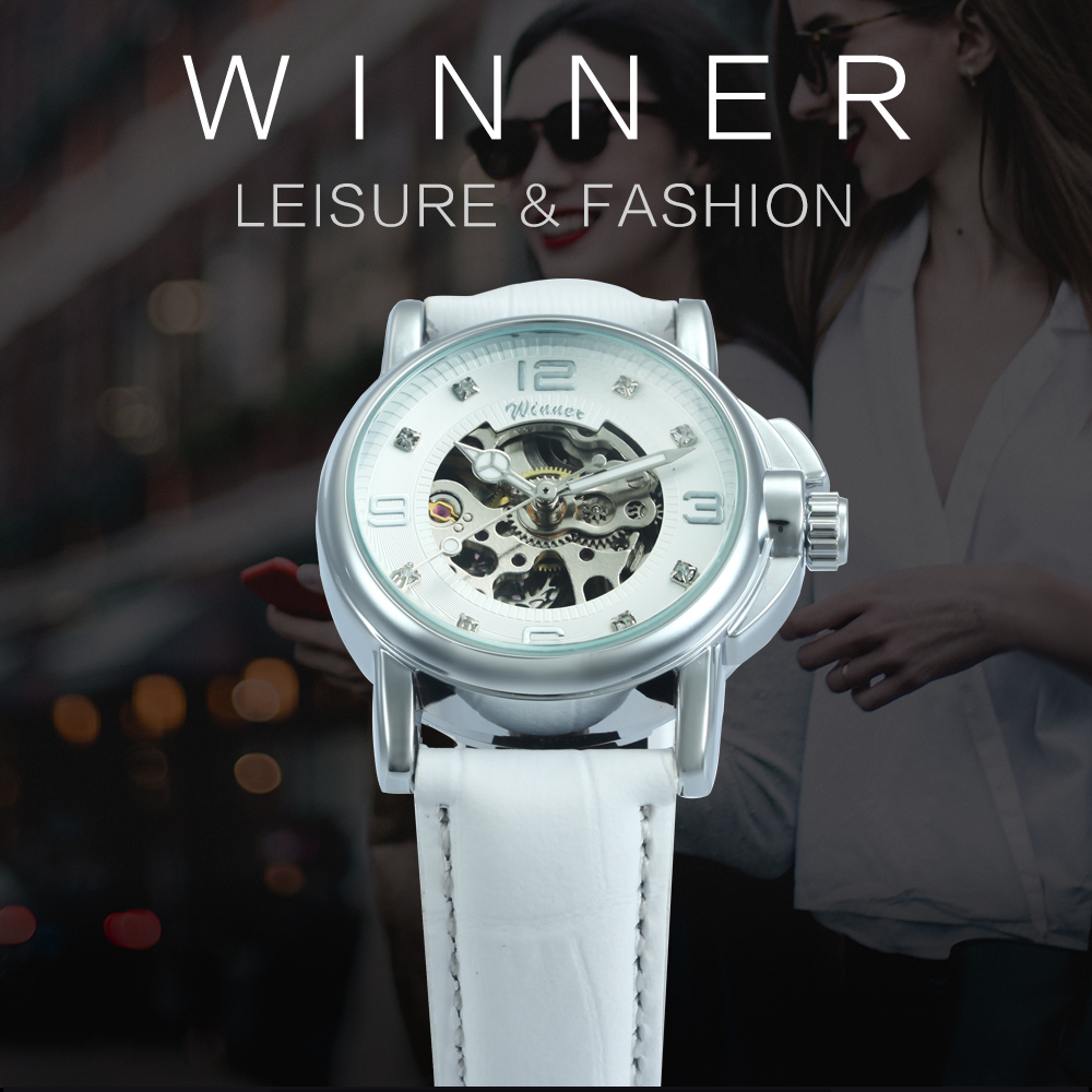 KAZANAN Zarif İskelet Mekanik  - Luxury Watch With Leather Strap incelemesi ve fiyatı