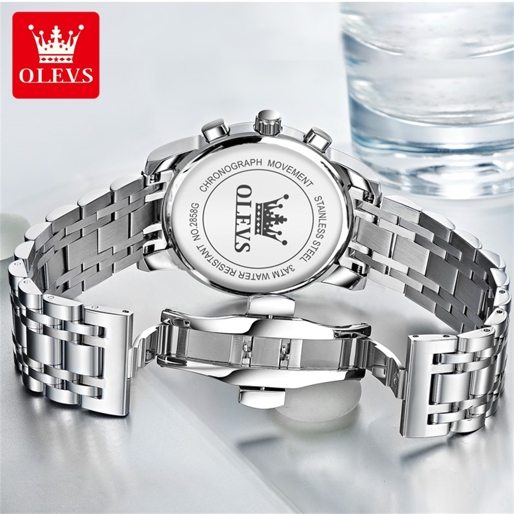 OLEVS Popüler erkek saatleri p - Luxury Watch Business incelemesi ve fiyatı