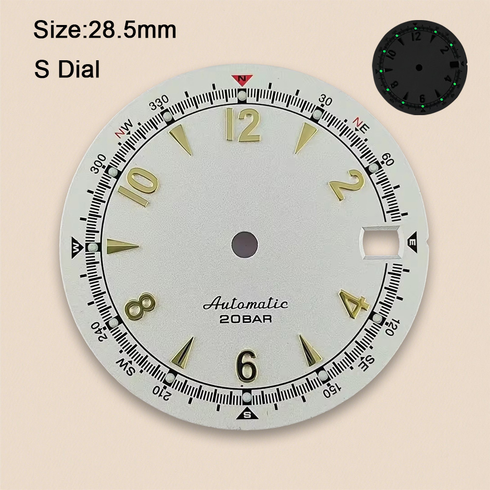 Nh35 Kadran S Logosu 28.5mm Re - Bronze Case Watch incelemesi ve fiyatı