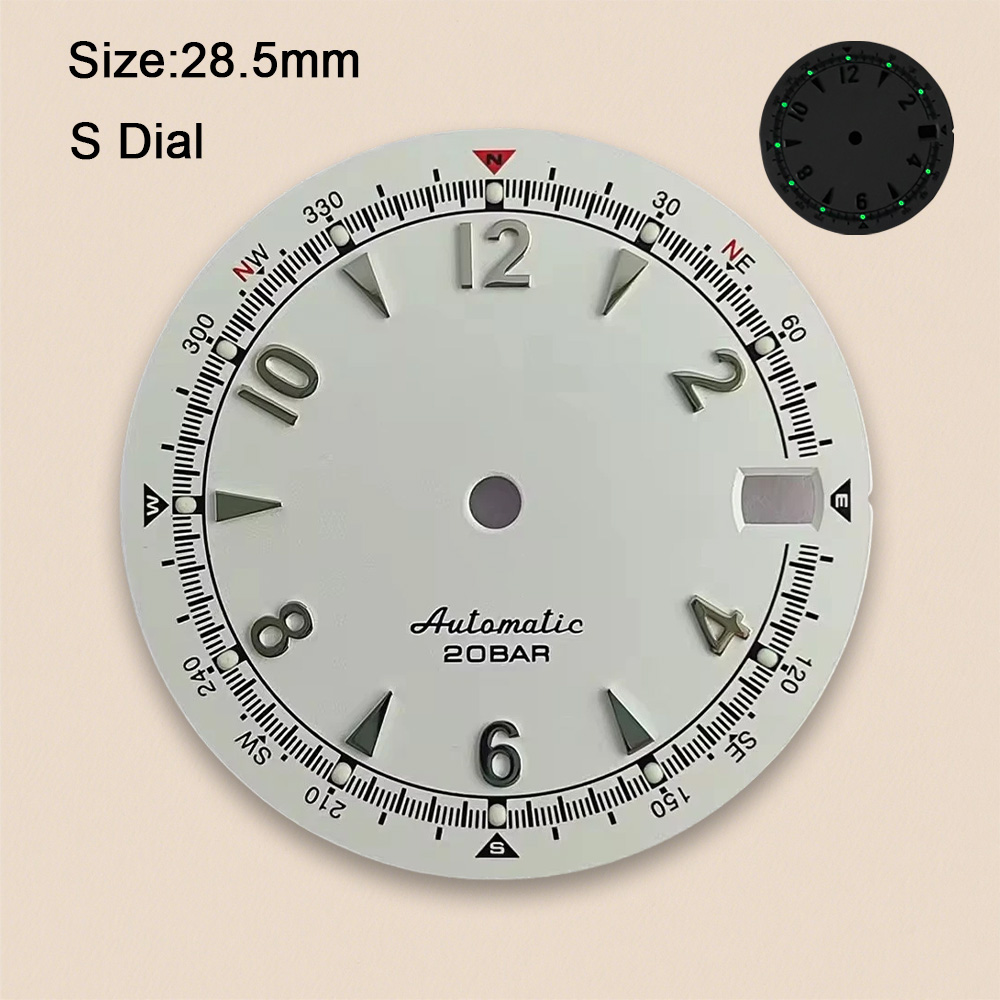 Nh35 Kadran S Logosu 28.5mm Re - Bronze Case Watch incelemesi ve fiyatı
