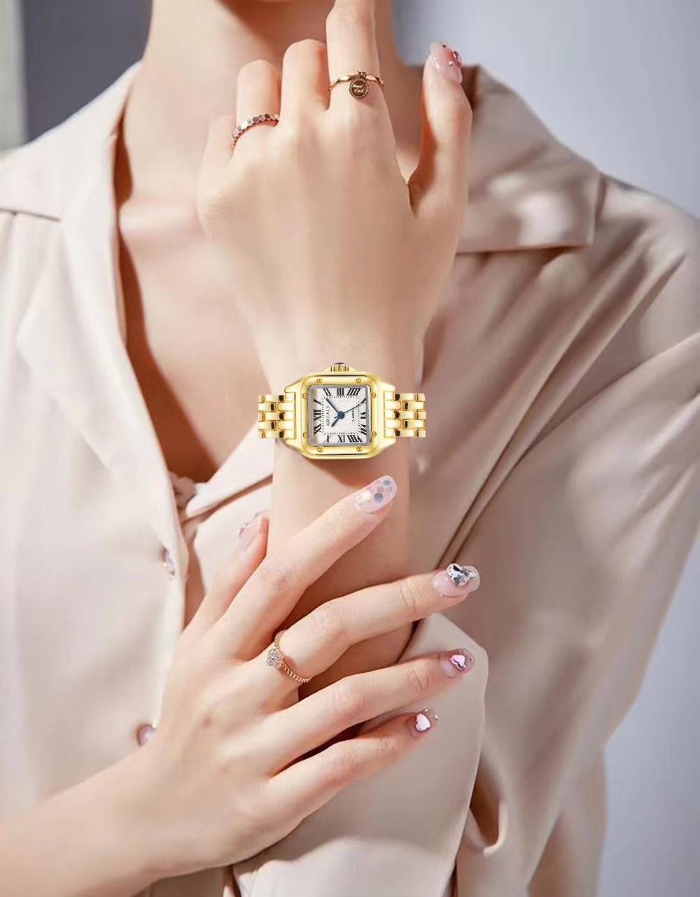 UTHAI W125 Yeni Moda Rahat kad - Luxury Watch Cartier incelemesi ve fiyatı