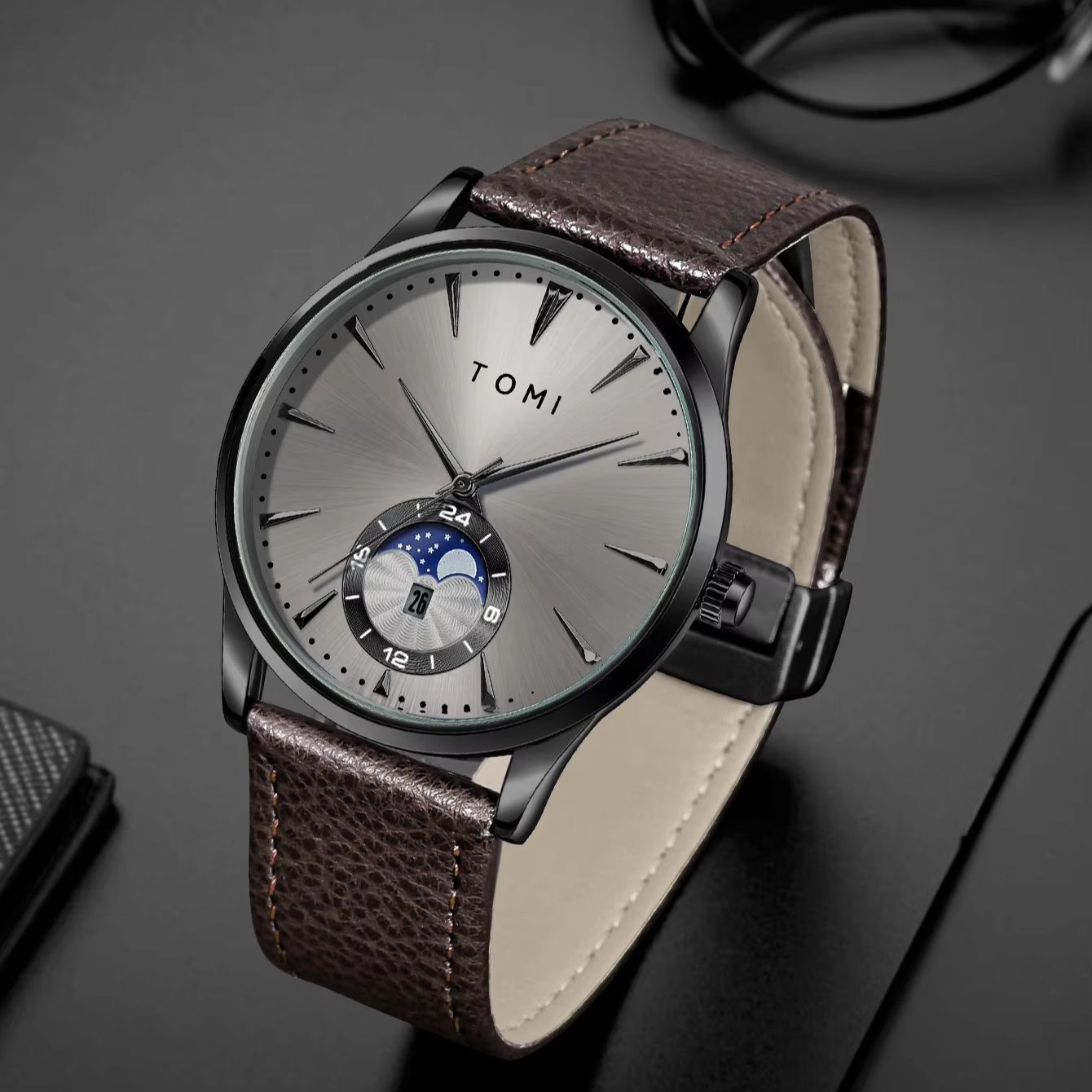 TOMI 2 Parça Erkek Saat Hediye - Luxury Watch Business incelemesi ve fiyatı