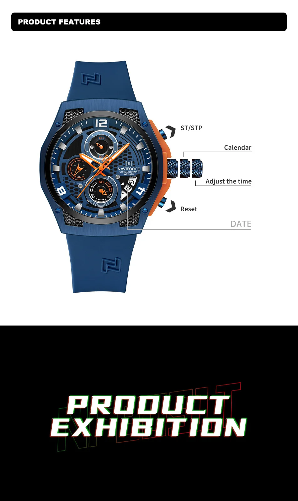 Naviforce NF8051L Yüksek Kalit - Field Watch Military incelemesi ve fiyatı