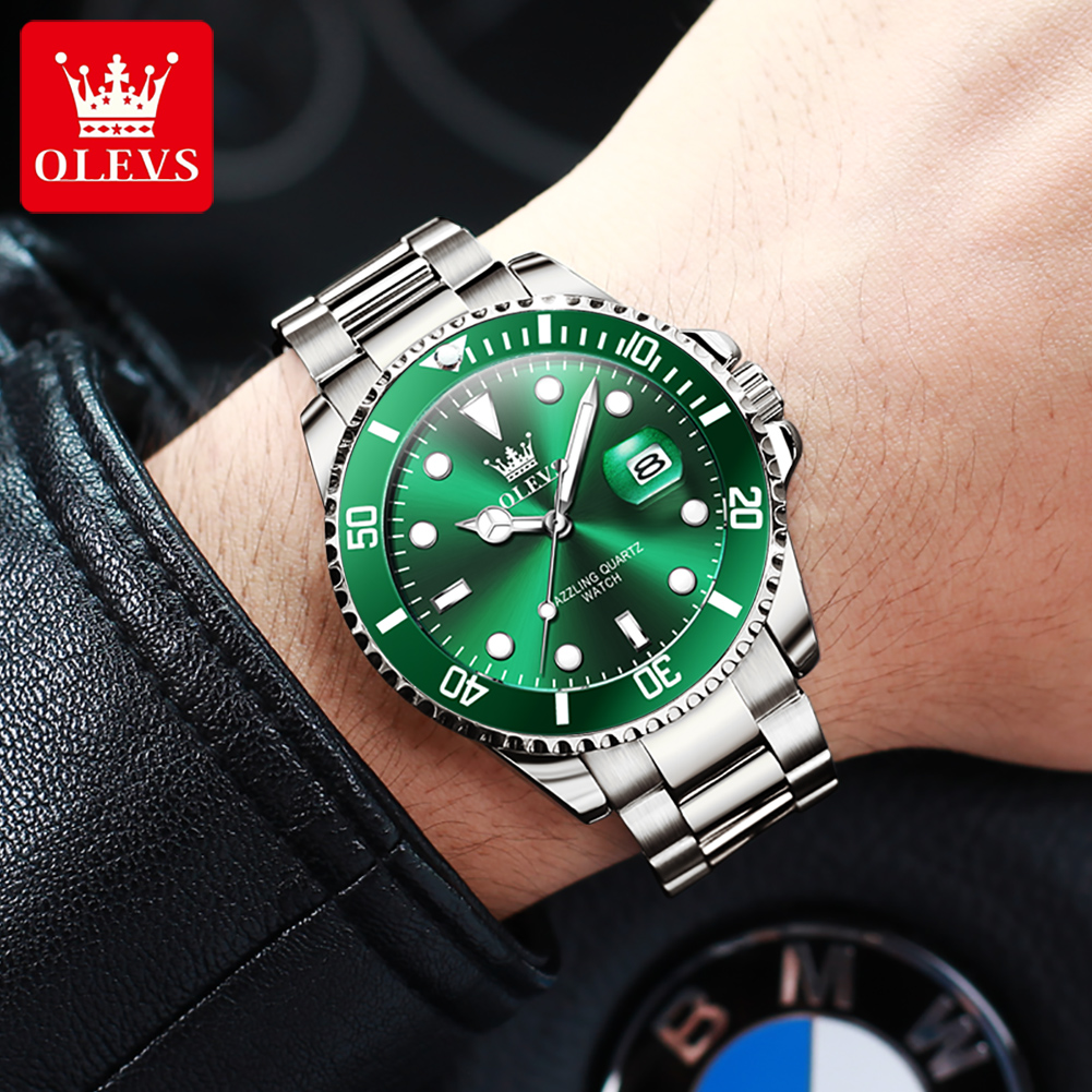 OLEVS erkek saatler 5885G üst  - Luxury Watch Maker incelemesi ve fiyatı