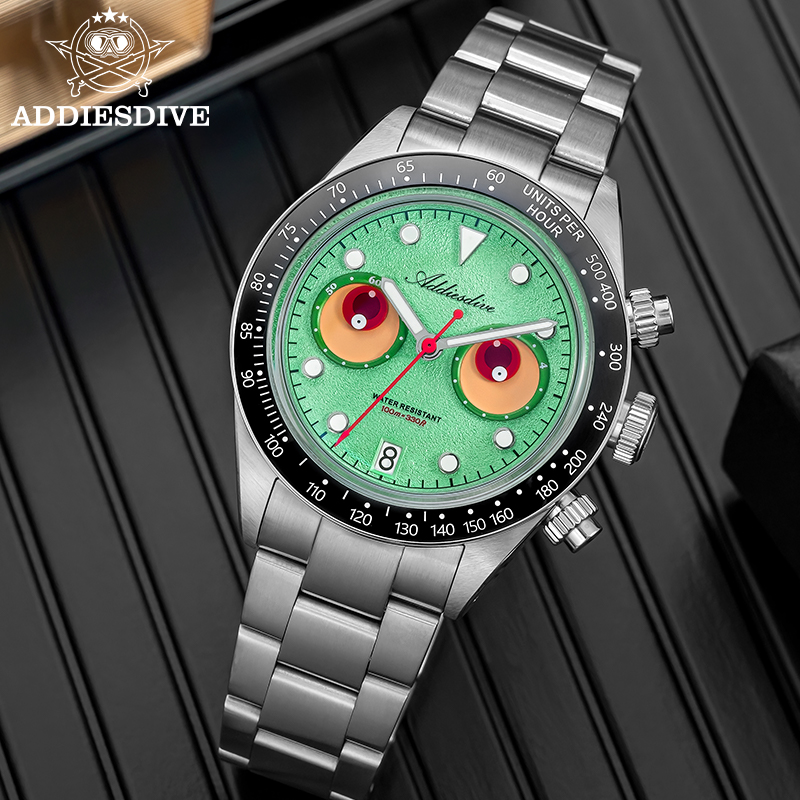ADDIESDIVE Yeni 40mm Kronograf - Zero Luxury Watch incelemesi ve fiyatı
