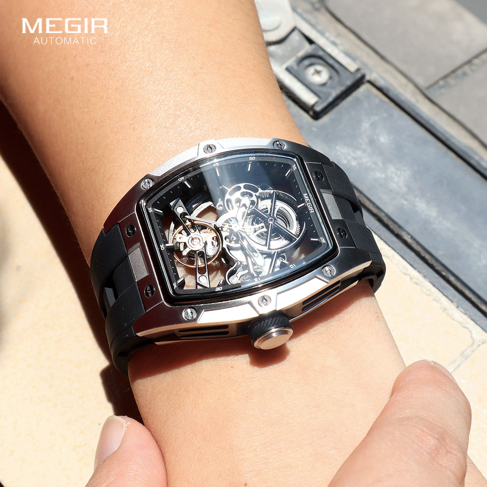 MEGIR erkekler kol moda siyah  - Luxury Watch Hublot incelemesi ve fiyatı