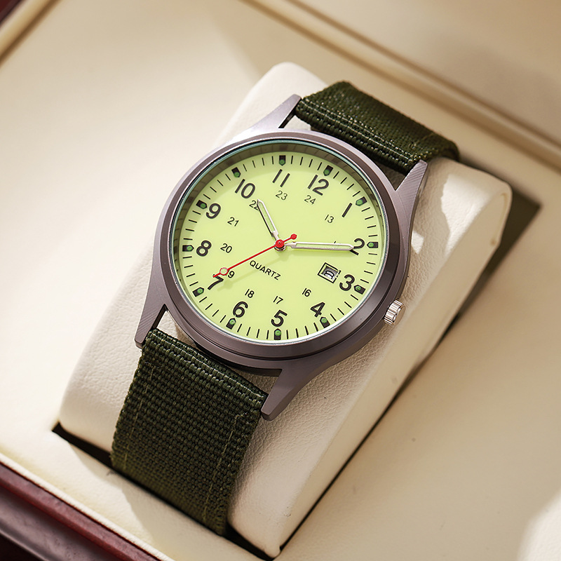 Yeni kanvas giyim erkek saati  - Field Watch Military incelemesi ve fiyatı