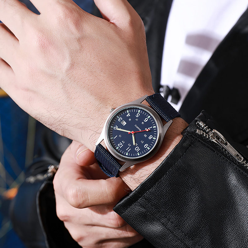 Yeni kanvas giyim erkek saati  - Field Watch Military incelemesi ve fiyatı
