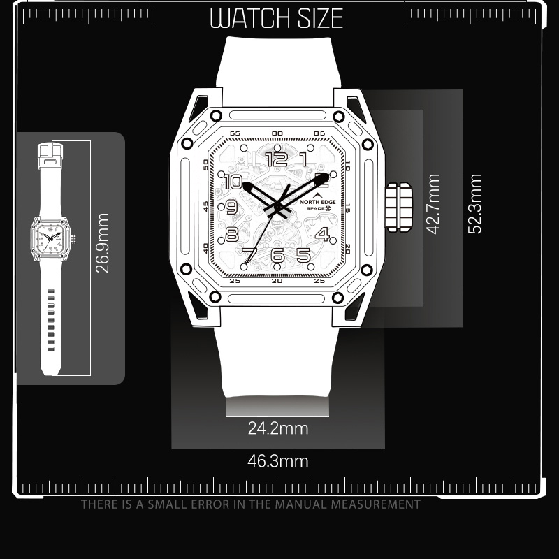 NORTH EDGE erkek mekanik saatl - Luxury Watch Hublot incelemesi ve fiyatı