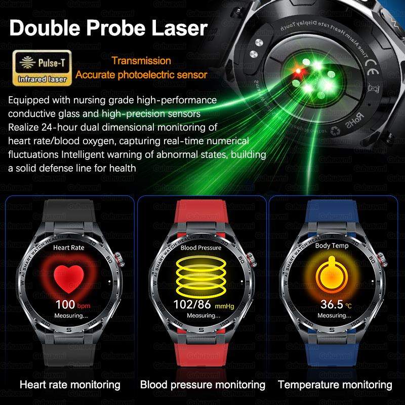 Al-GPT Profesyonel Sınıf EKG S - Gmt Dual Timezone Watch incelemesi ve fiyatı