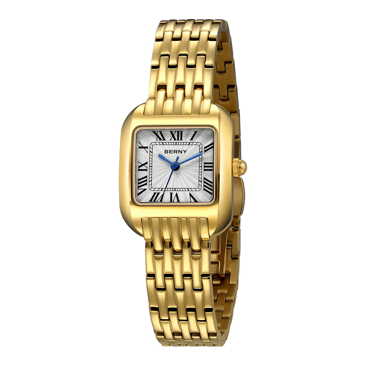 BERNY Kare Altın İzle Kadınlar - Luxury Watch Cartier incelemesi ve fiyatı
